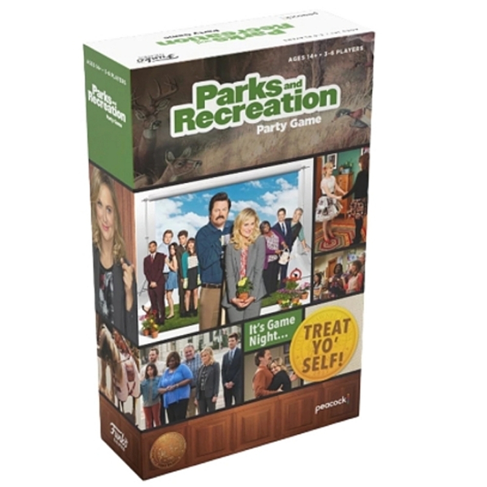 PARKS AND RECREATION CARD GAME Party Game Fun Entertainment Treat Yo' Self!